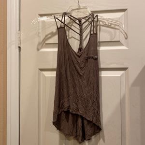 Love Culture tank with studded accents